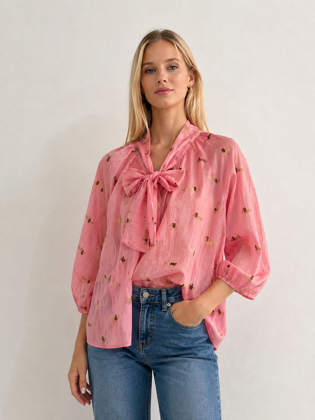 Camicia Fiocco Dog