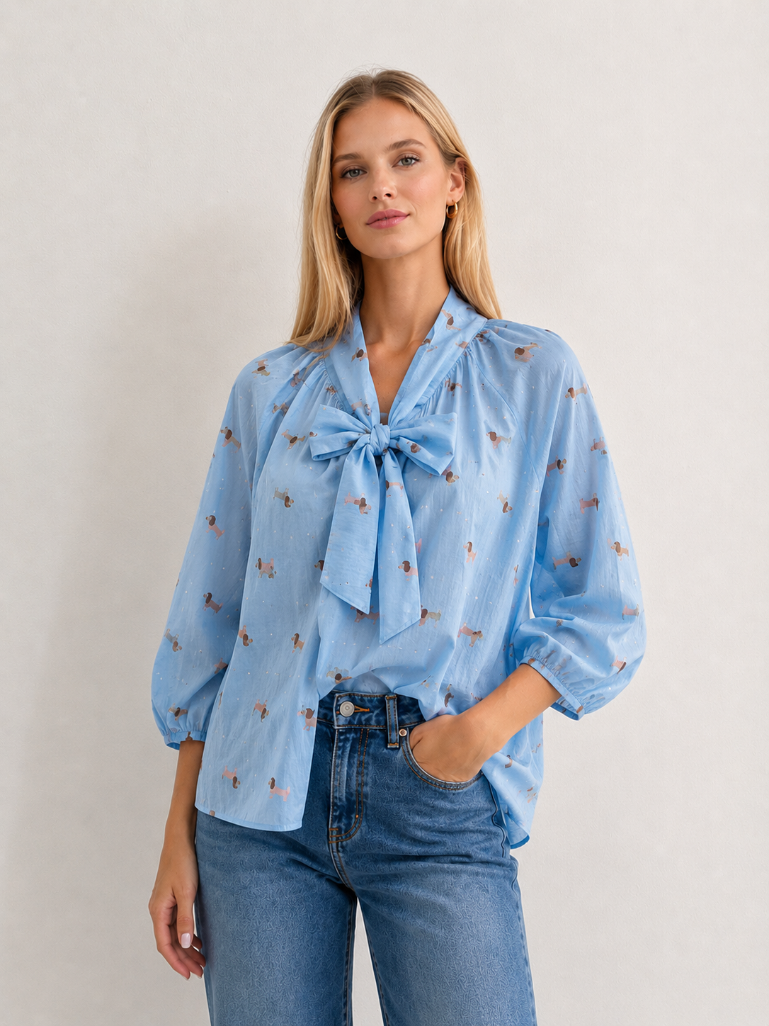 Camicia Fiocco Dog