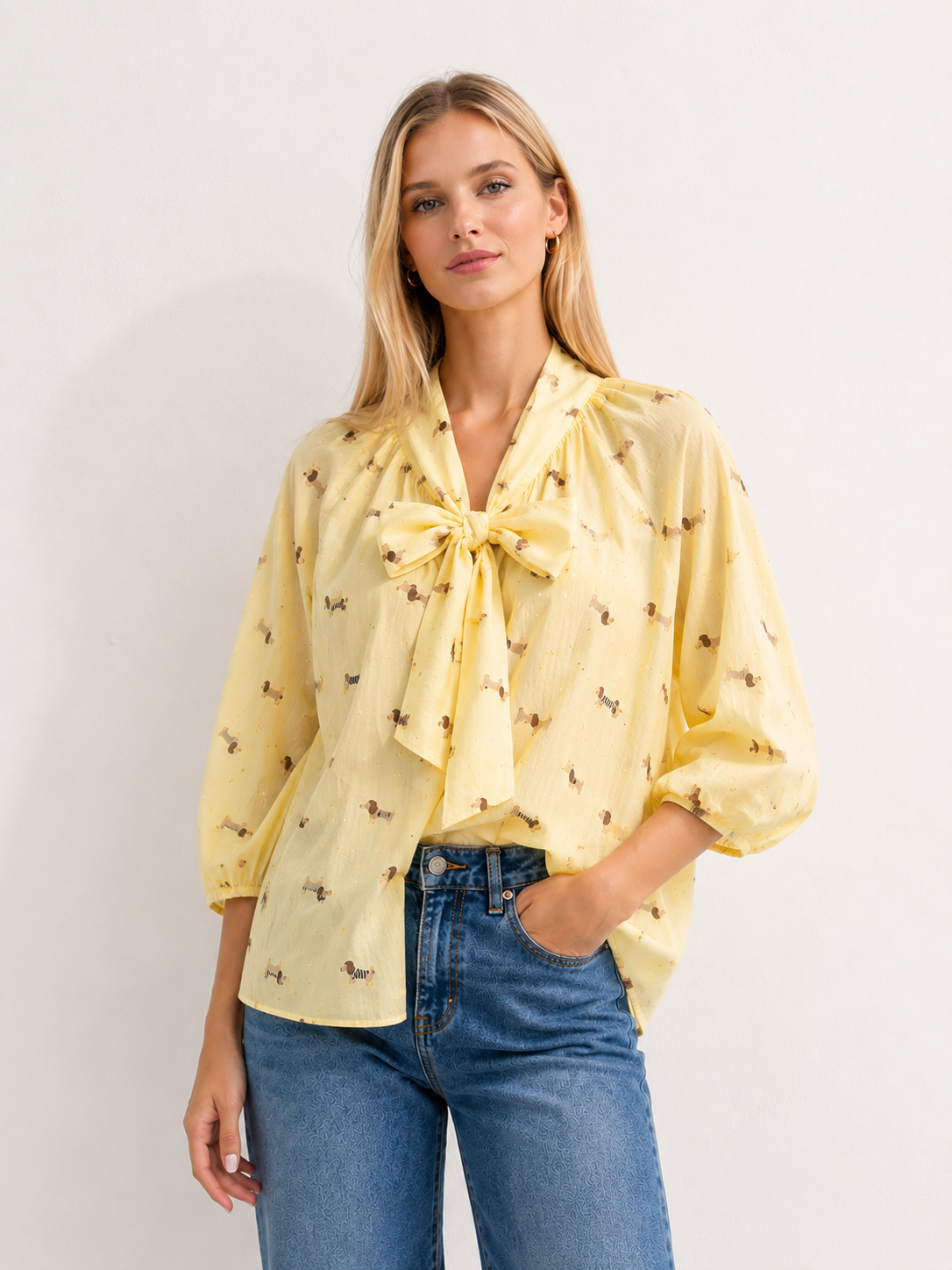 Camicia Fiocco Dog
