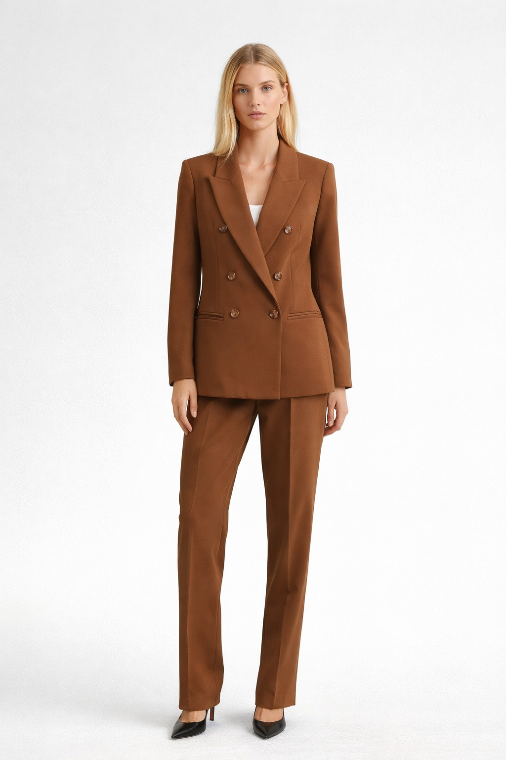 Tailleur Donna Elegance Caramel